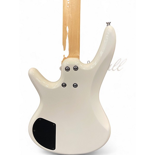 Used Ibanez GSRM20 Mikro Short Scale Pearl White Electric Bass Guitar