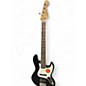 Used 2018 Squier Affinity Jazz Bass V 5 String Black Electric Bass Guitar thumbnail