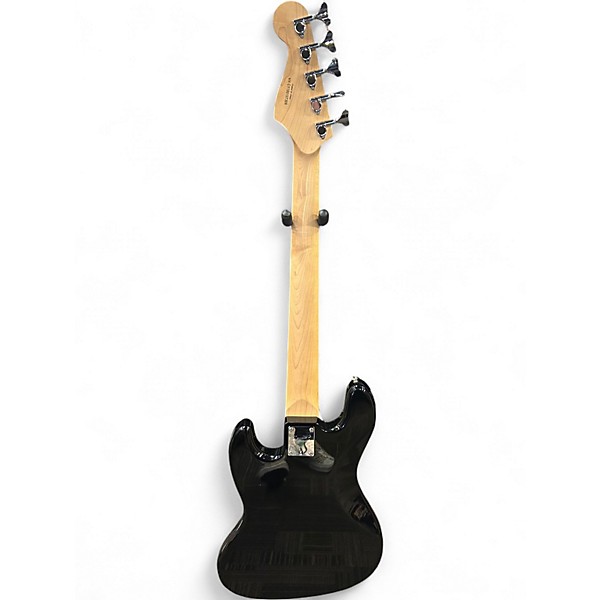Used 2018 Squier Affinity Jazz Bass V 5 String Black Electric Bass Guitar