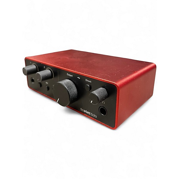 Used Focusrite SCARLETT SOLO GEN 4 Audio Interface