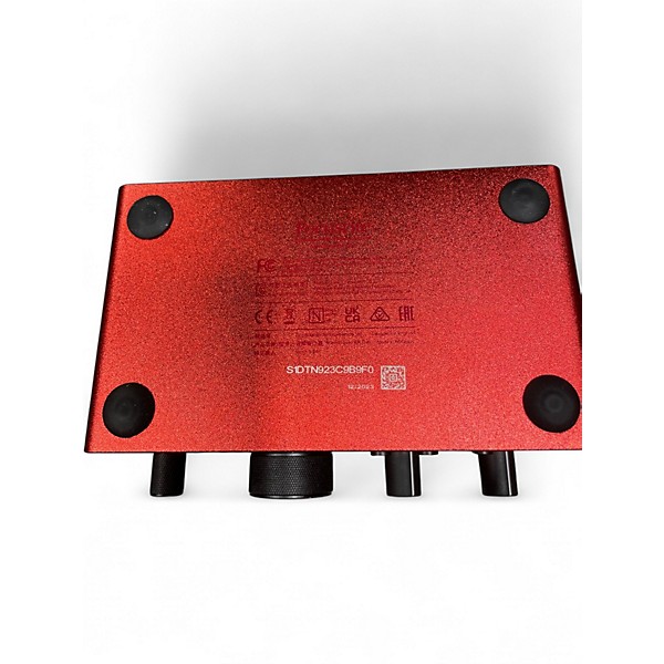 Used Focusrite SCARLETT SOLO GEN 4 Audio Interface