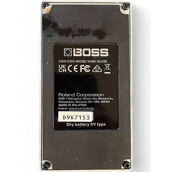 Used BOSS Super Chorus CH-1 Effect Pedal