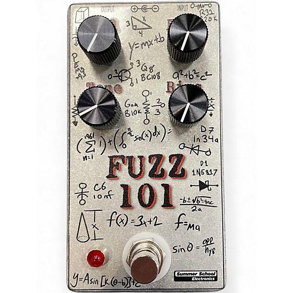 Used Summer School Electronics FUZZ 101 Effect Pedal