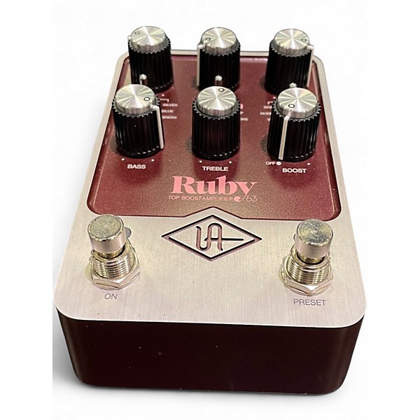 Used Universal Audio RUBY '63 Effect Pedal Package