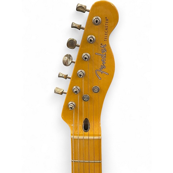 Used Fender Modern Player Telecaster Plus charcoal transparent Solid Body Electric Guitar