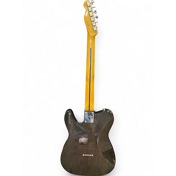 Used Fender Modern Player Telecaster Plus charcoal transparent Solid Body Electric Guitar