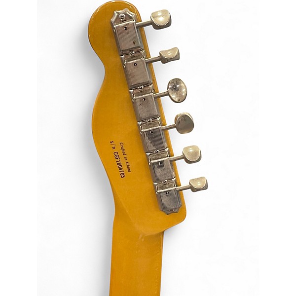 Used Fender Modern Player Telecaster Plus charcoal transparent Solid Body Electric Guitar