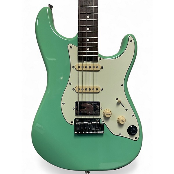 Used Mooer GTRS Surf Green Solid Body Electric Guitar