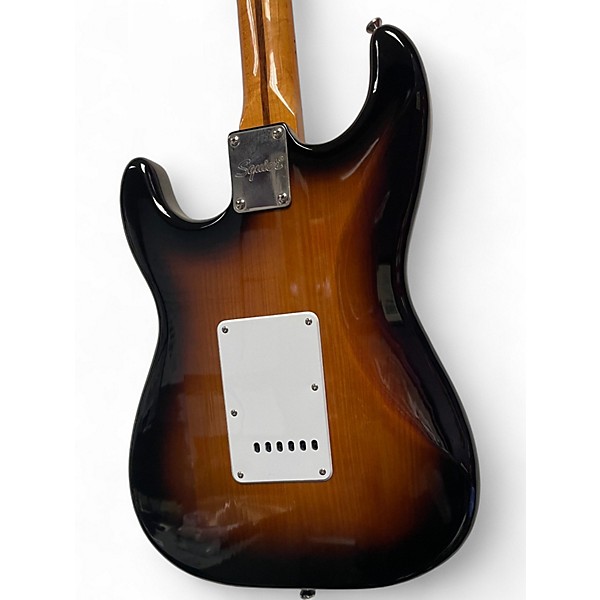 Used Squier Classic Vibe 1950S Stratocaster 2 Tone Sunburst Solid Body Electric Guitar