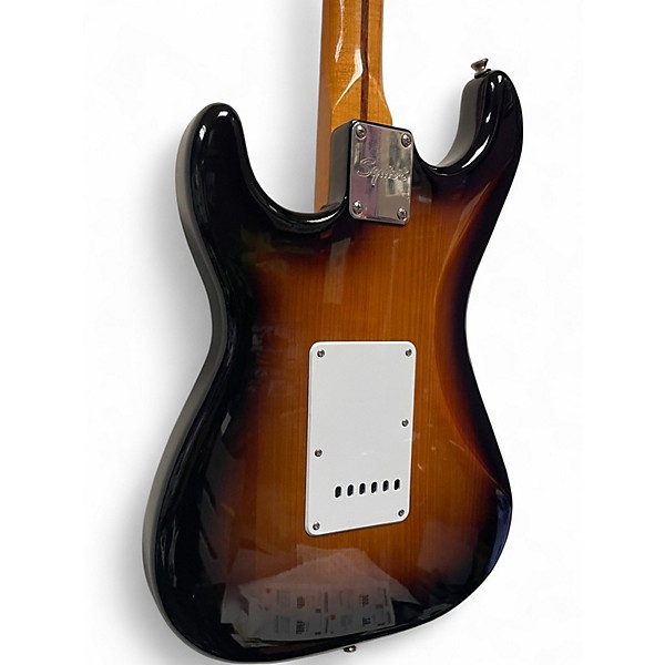 Used Squier Classic Vibe 1950S Stratocaster 2 Tone Sunburst Solid Body Electric Guitar