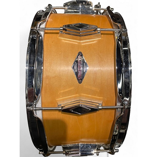 Used Craviotto 13X6.5 Maple Snare Natural Drum