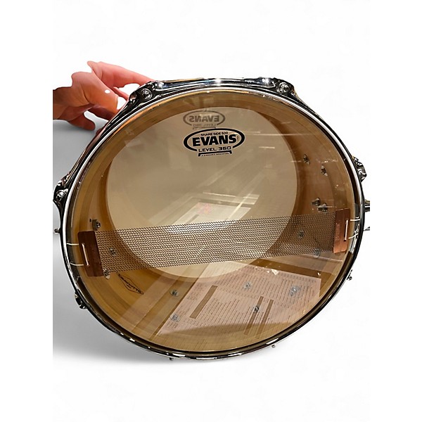 Used Craviotto 13X6.5 Maple Snare Natural Drum