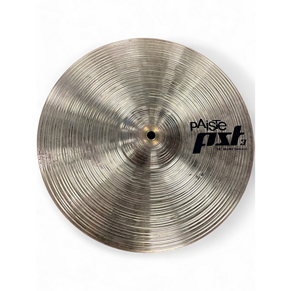 Used Paiste 14in PST3 Hi Hat Pair Cymbal