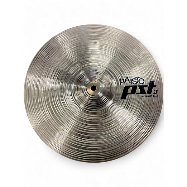 Used Paiste 14in PST3 Hi Hat Pair Cymbal
