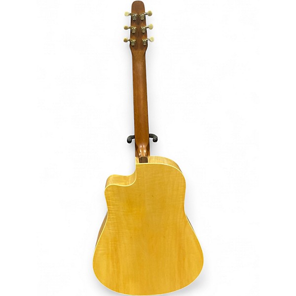Used Seagull 25th Anniversary Flame Maple CW EQ Natural Acoustic Electric Guitar