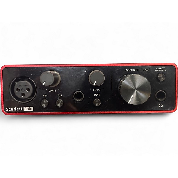 Used Focusrite Scarlett Solo Gen 3 Audio Interface