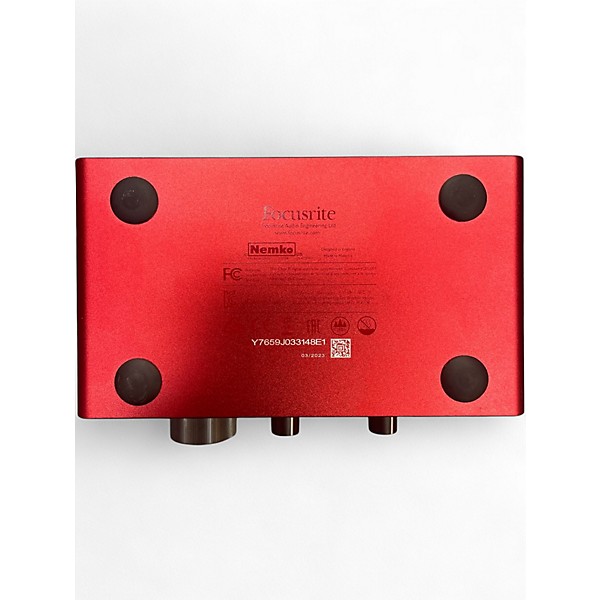 Used Focusrite Scarlett Solo Gen 3 Audio Interface