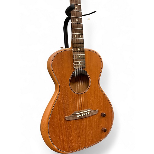 Used Fender Highway Acoustasonic Parlor Natural Acoustic Electric Guitar