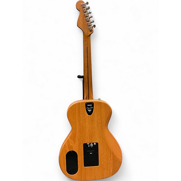 Used Fender Highway Acoustasonic Parlor Natural Acoustic Electric Guitar