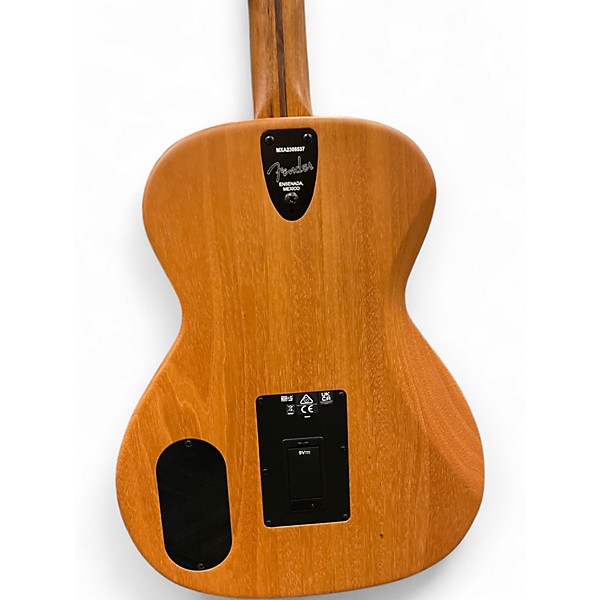 Used Fender Highway Acoustasonic Parlor Natural Acoustic Electric Guitar