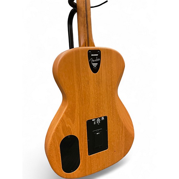 Used Fender Highway Acoustasonic Parlor Natural Acoustic Electric Guitar