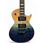 Used ESP LTD EC1000 Deluxe Blue Fade Solid Body Electric Guitar