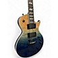 Used ESP LTD EC1000 Deluxe Blue Fade Solid Body Electric Guitar