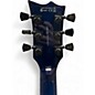Used ESP LTD EC1000 Deluxe Blue Fade Solid Body Electric Guitar