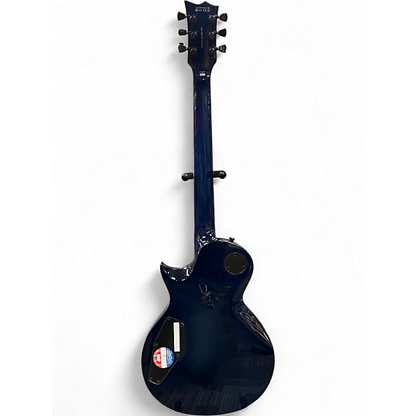 Used ESP LTD EC1000 Deluxe Blue Fade Solid Body Electric Guitar