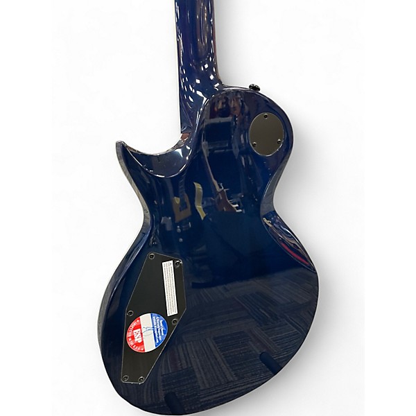 Used ESP LTD EC1000 Deluxe Blue Fade Solid Body Electric Guitar