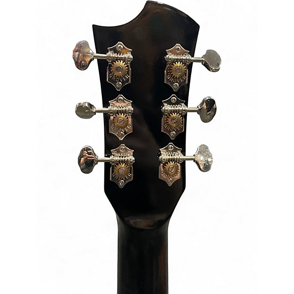 Used Moon Guitars "T" Style Black and Yellow Solid Body Electric Guitar