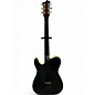 Used Moon Guitars "T" Style Black and Yellow Solid Body Electric Guitar