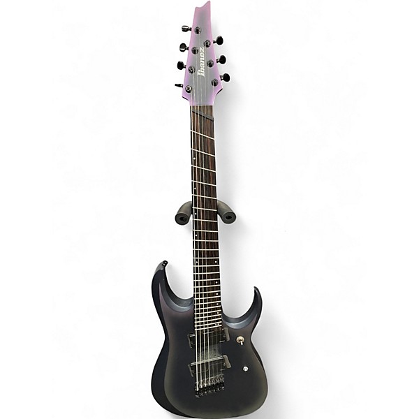 Used Ibanez RGD71ALMS Black Aurora Burst Solid Body Electric Guitar
