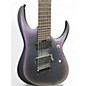 Used Ibanez RGD71ALMS Black Aurora Burst Solid Body Electric Guitar