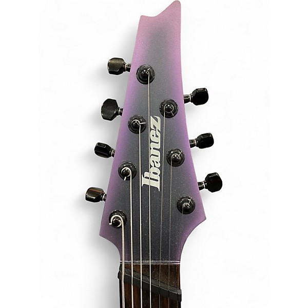 Used Ibanez RGD71ALMS Black Aurora Burst Solid Body Electric Guitar