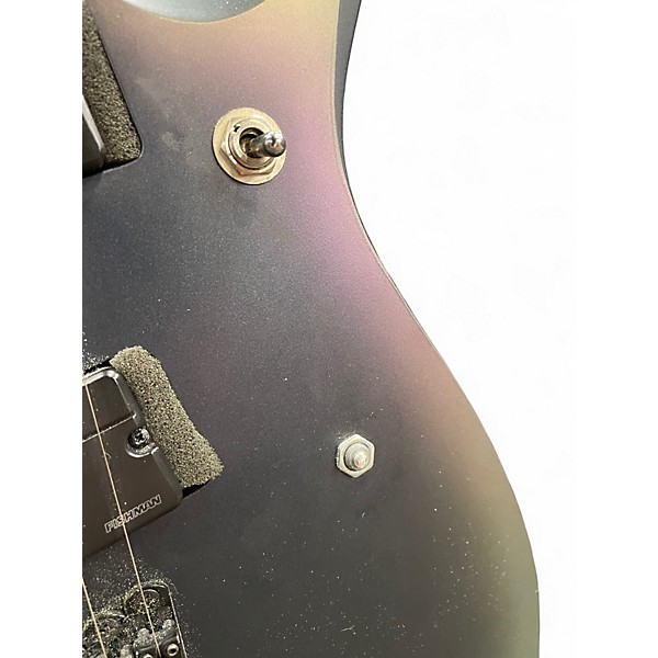 Used Ibanez RGD71ALMS Black Aurora Burst Solid Body Electric Guitar