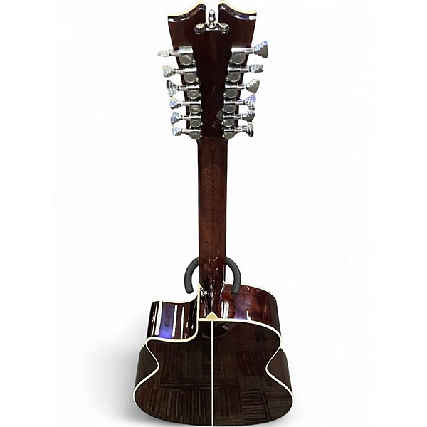 Used D'Angelico premier fulton Natural 12 String Acoustic Electric Guitar