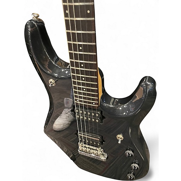 Used Ernie Ball Music Man JP6 John Petrucci Signature SAPPHIRE BLACK Solid Body Electric Guitar