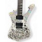 Used Ibanez ICT700 WHITE ADDED FLAKE Solid Body Electric Guitar