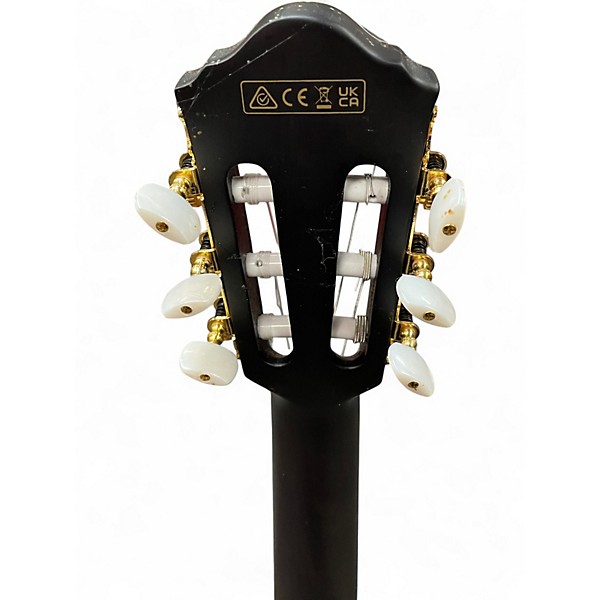 Used Ibanez TOD10N TKF Natural Black Classical Acoustic Electric Guitar