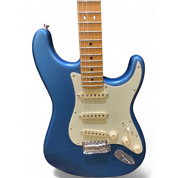Used Fender American Performer Stratocaster SSS Blue Solid Body Electric Guitar