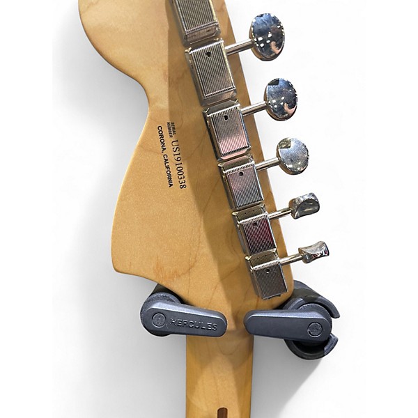 Used Fender American Performer Stratocaster SSS Blue Solid Body Electric Guitar