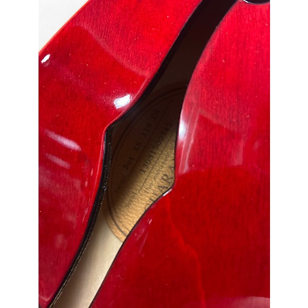 Used Epiphone DOT ES339 Cherry Hollow Body Electric Guitar