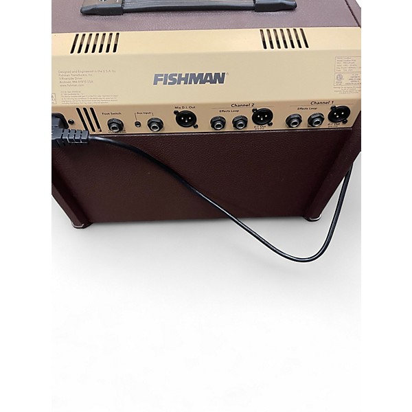 Used Fishman LOUDBOX ARTIST LBT600 Acoustic Guitar Combo Amp