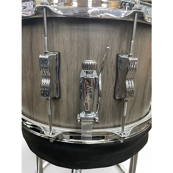 Used Ludwig 14X8 Standard Maple Weathered Gray Drum