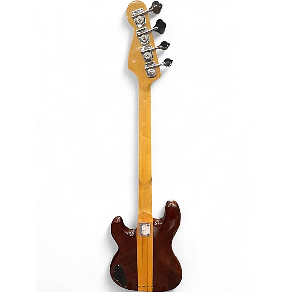 Used Memphis Bass Natural Electric Bass Guitar
