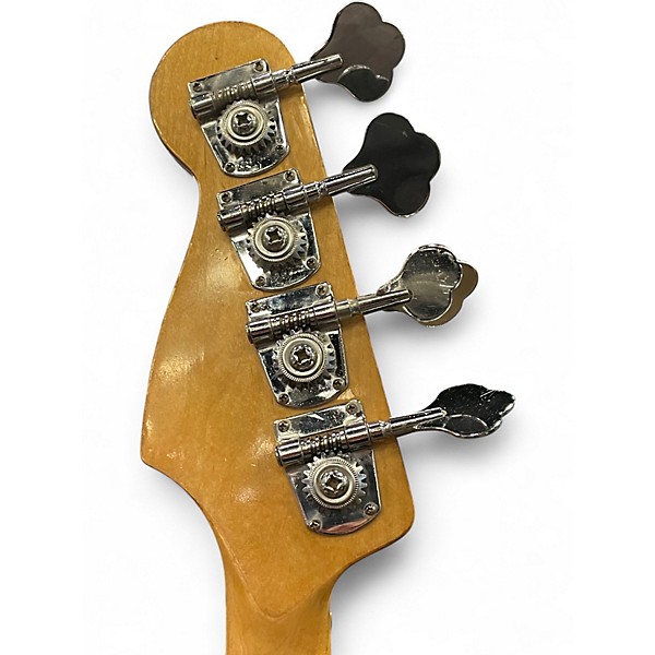 Used Memphis Bass Natural Electric Bass Guitar