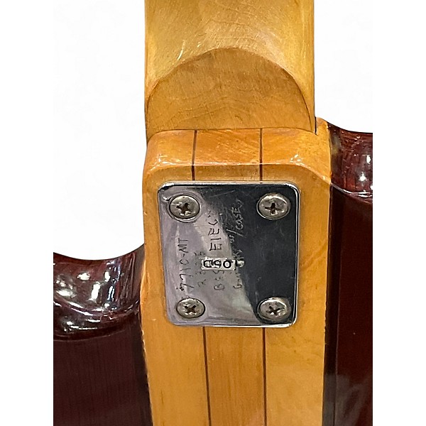 Used Memphis Bass Natural Electric Bass Guitar