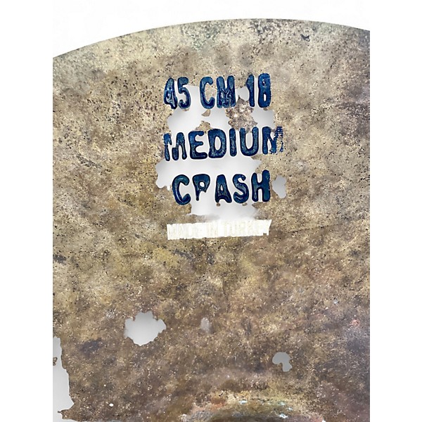Used Bosphorus Cymbals 18in Turk Medium Cymbal