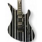 Used Schecter Guitar Research Synyster Gates Signature Custom Black and White Solid Body Electric Guitar thumbnail